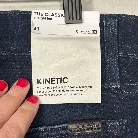 New! Joe’s The Classic Straight Leg Jean in Lorenzo Wash - Kinetic - 31/33 - Picture 8 of 9